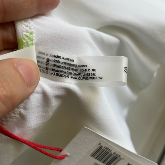 Solid & Striped - One Piece Bathing Suit (The Annemarie Belt 1 inch stripe ) - Picture 8 of 15